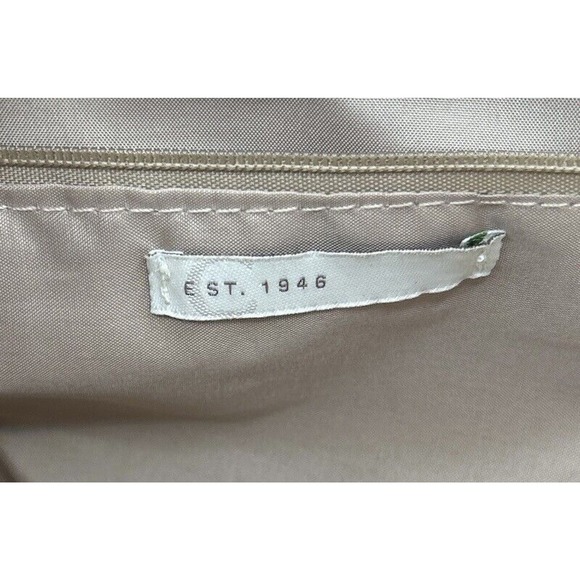 LADIES WHITE LEATHER LIKE SHOULDER-HANDBAG WITH Faux Alligator Side Est 1946 - Picture 4 of 8